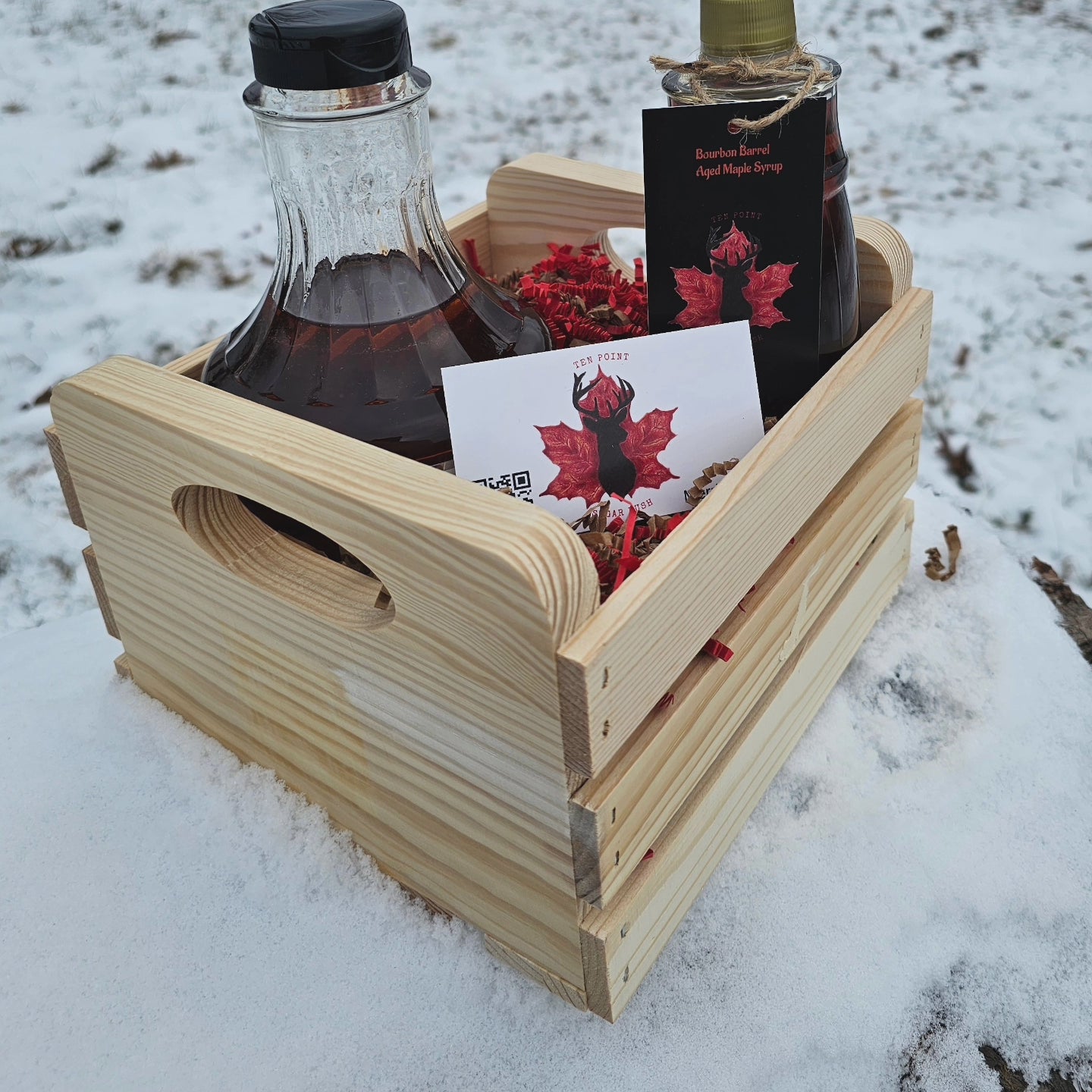 Maple Syrup Gift Basket